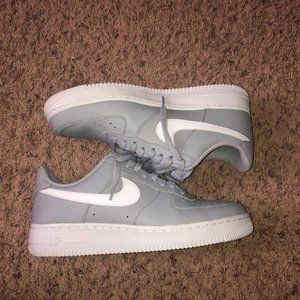 Grey Air Force 1's